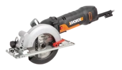 WORX WX439L 4.5A Compact Circular Saw With Carbide-Tipped Blade & Dust Port, 4-1/2-in