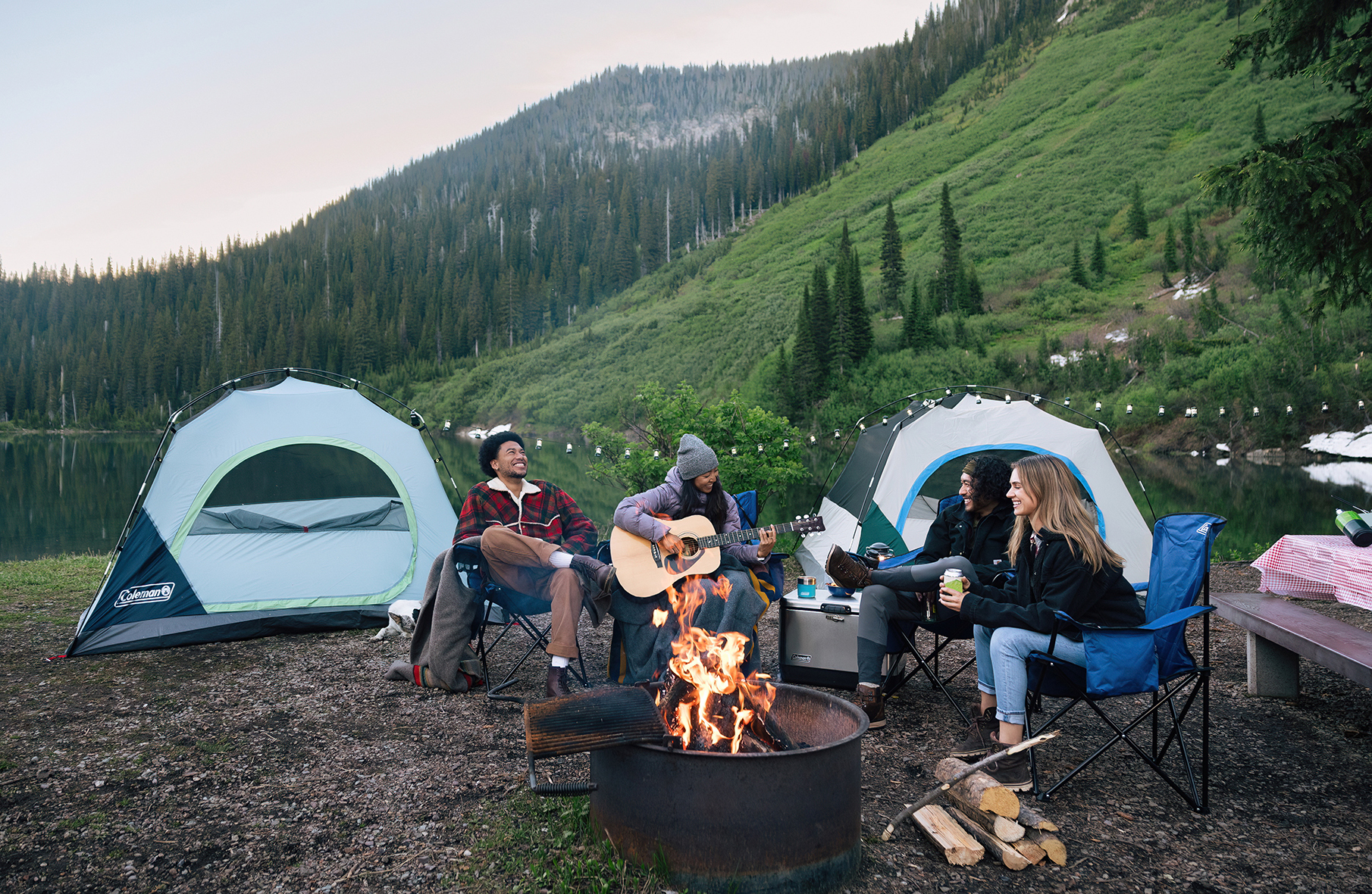 Coleman Sales Store -Coleman Sales Store toic shot 03 nightimecampfire 236 edit denoiseai low light